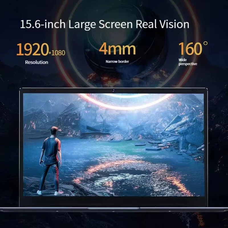 Fingerprint unlock 15.6 -inch Laptop Windows 11 Intel Core i7 8500Y 16GB RAM 1/2TBSSD Ultra thinbusiness computer - Image 4